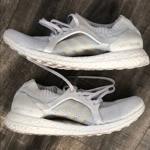 Women’s white adidas ultraboost